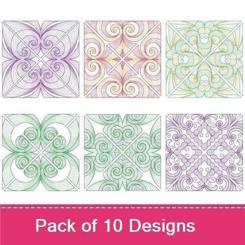 Rippled Fancy Quilts