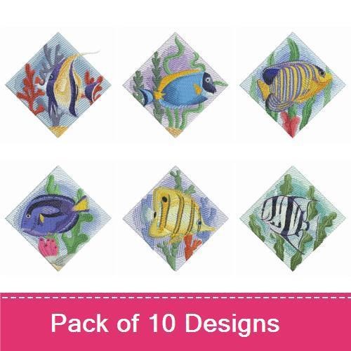 Watercolor Tropical Fish