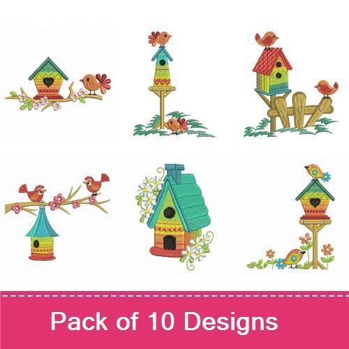 Rainbow Birdhouse