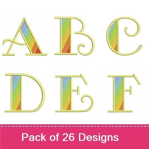 Rainbow Alphabet