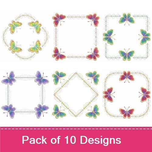 Gradient Butterfly Quilts 1