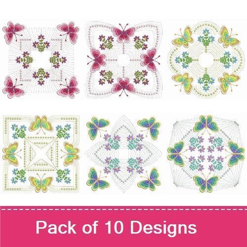 Gradient Butterfly Quilts 2
