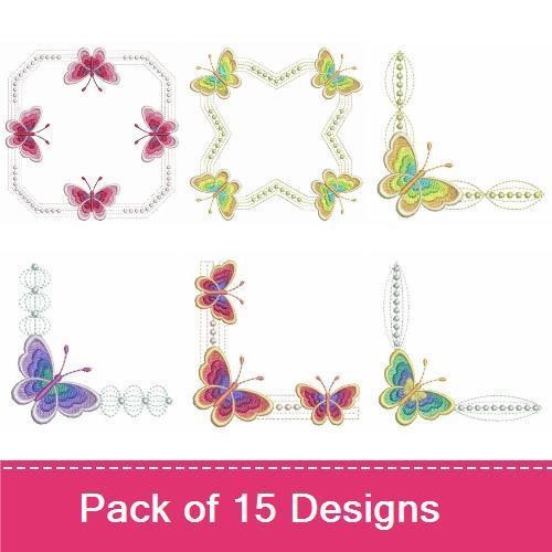Gradient Butterfly Quilts 3
