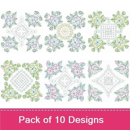 Rippled Pansy Quilts 1