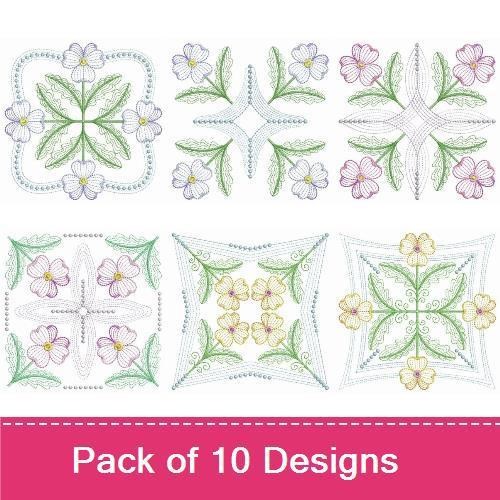 Rippled Pansy Quilts 2