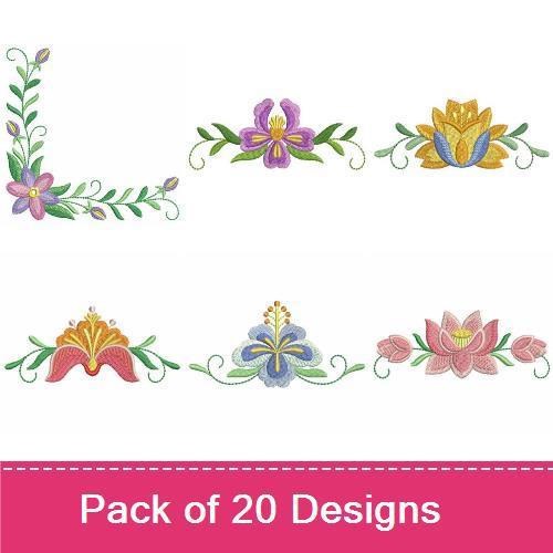 Heirloom Folk Art Flowers