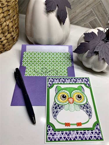 Rippled Whimsical Owls Embroidery Designs Bundle – Colorful Owl, Owl with Glasses, Floral Owl & More (10 Designs)