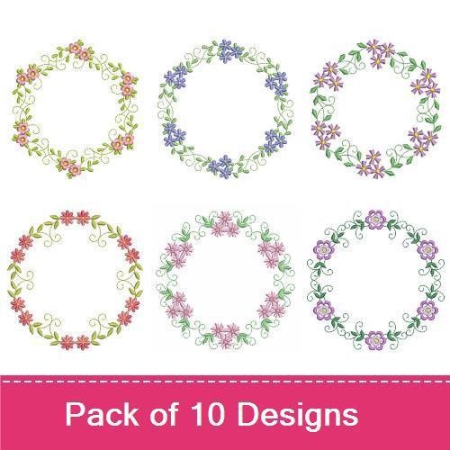 Heirloom Flower Wreath