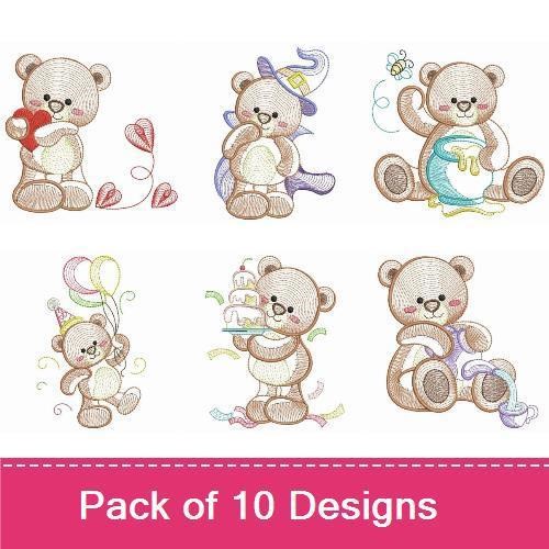 Rippled Teddy Bear
