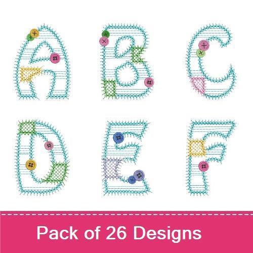 Sewing Alphabet