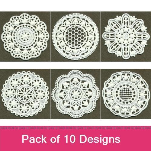FSL Rose Doily