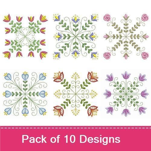 Fancy Flower Quilt