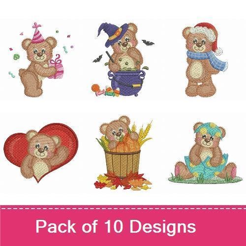 Holidy Teddy Bear