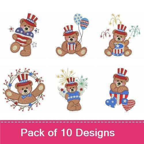 Patriotic Teddy Bear