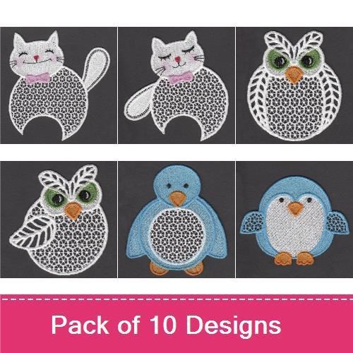 FSL Animal Mug Rugs