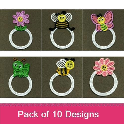 FSL Garden Napkin Rings