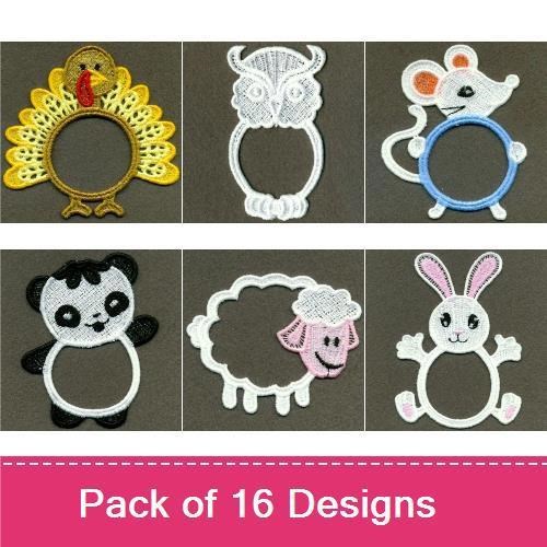 FSL Animal Napkin Rings
