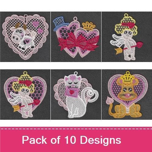 FSL Valentine Ornaments