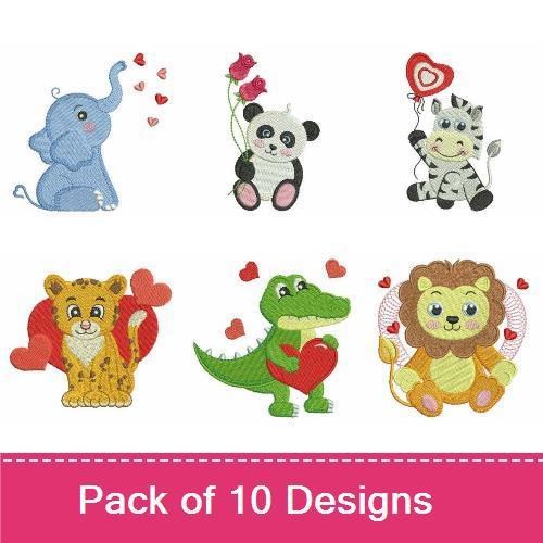 Valentine Baby Animals