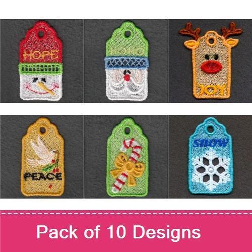 FSL Christmas Tags