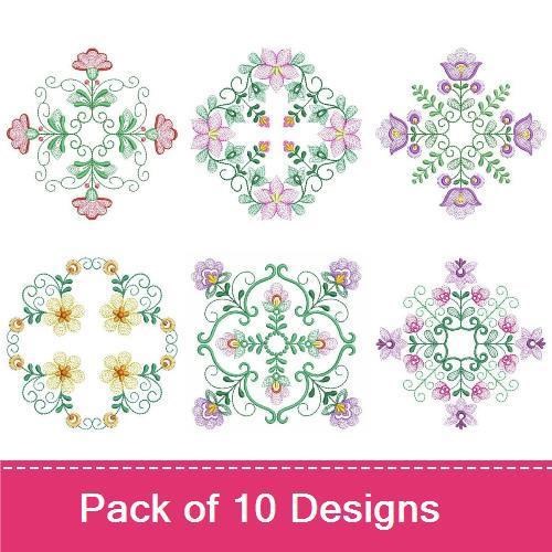 Rippled Flower Quilts
