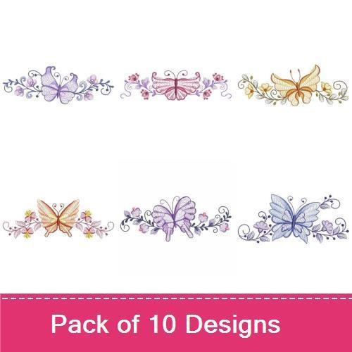 Rippled Butterfly Borders