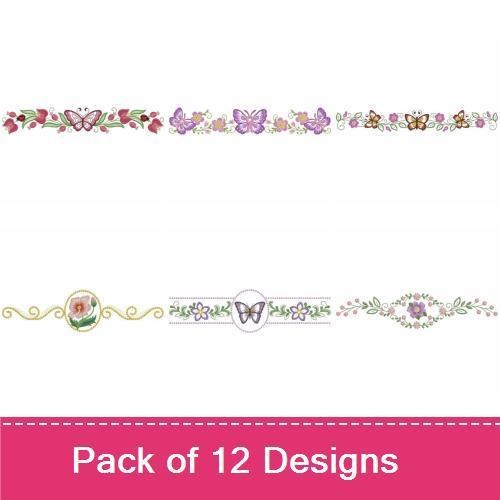 Flower Pillowcase Borders