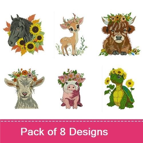 Floral Animals