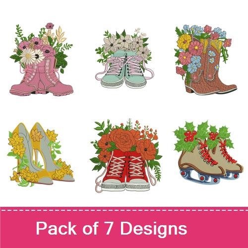 Floral Shoes