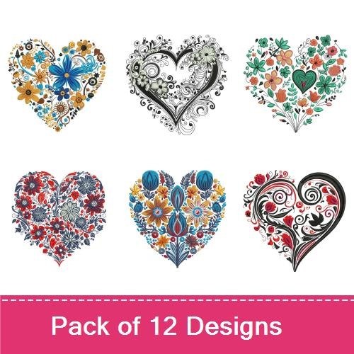 Colorful Hearts