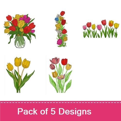 Blooming Tulips