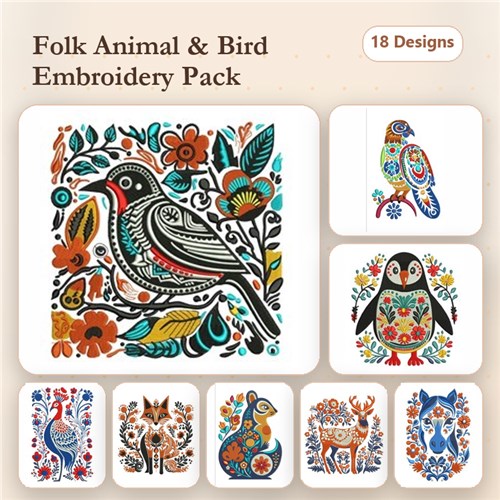 Folk Art Animals