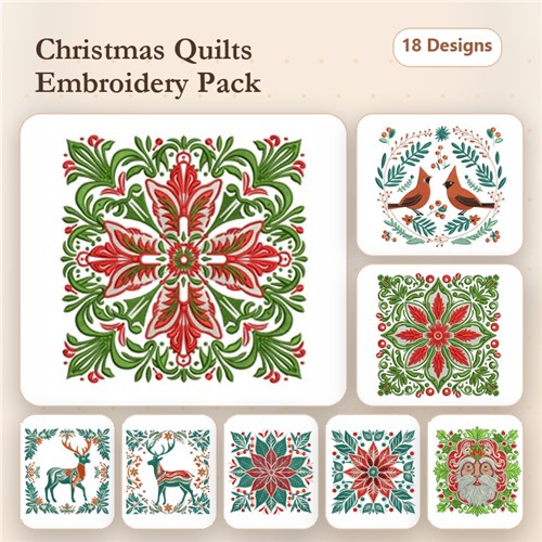 Xmas Quilt blocks