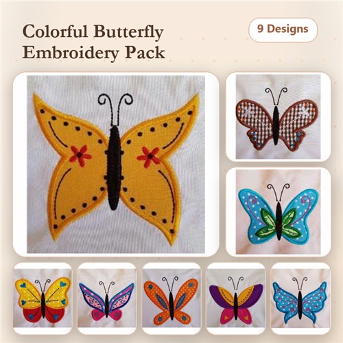 Applique Butterflies