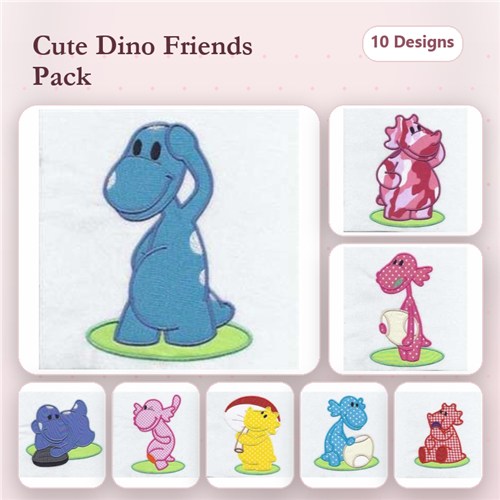 Applique Dinosaurs