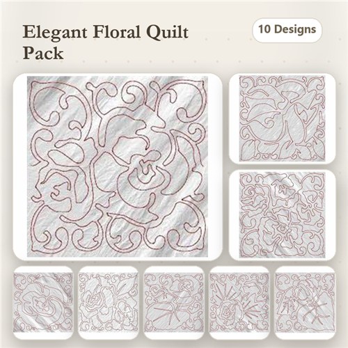 Begonia Quilt Squares