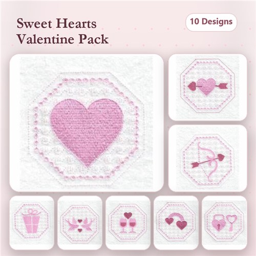 Candlewick Valentine Coasters
