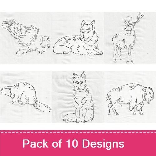 Outline Animals