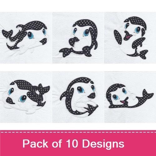 Applique Dolphins