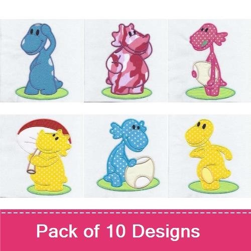 Applique Dinosaurs