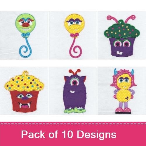 Applique Monster Bash