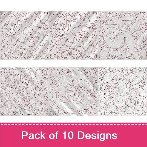 Begonia Quilt Squares
