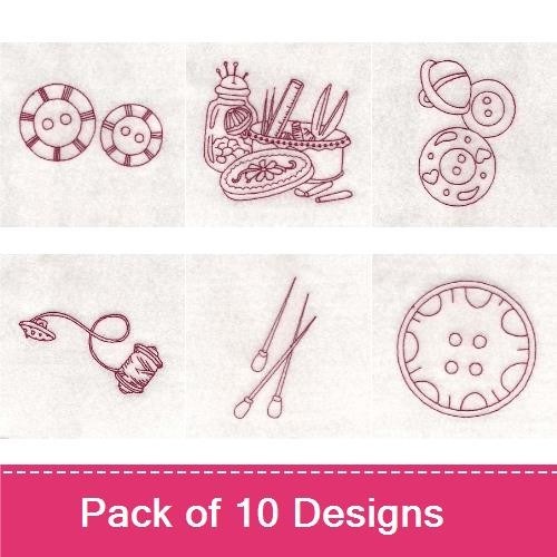 Redwork Sewing
