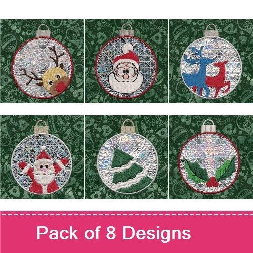 Christmas Mylar Ornaments