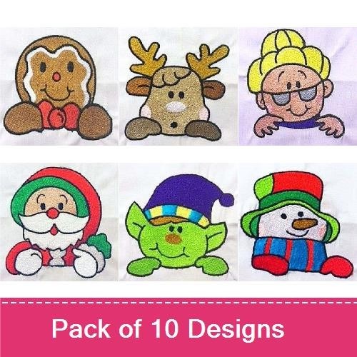 Christmas Pocket Toppers