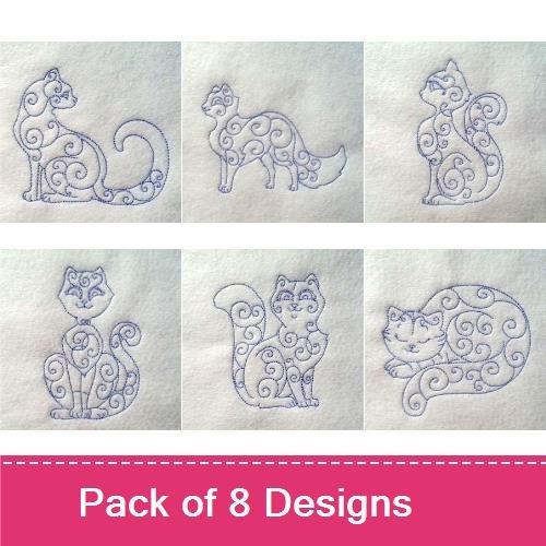 Cat Line Art