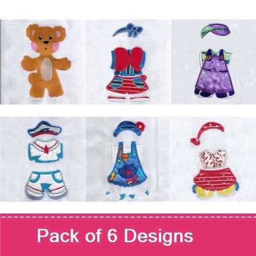 Bear Paper Doll