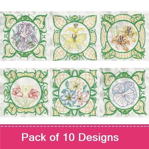 Elegant Flower Blocks