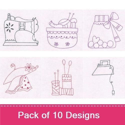 Sewing Redwork
