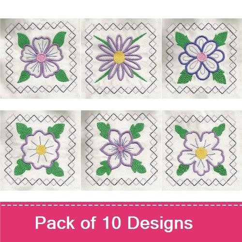 Flower Quilt Blocks